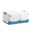 Book Storage Box Household Plastic Storage Box Clothes Finishing Foldable Bookcase Children's Toys Storage Box. 