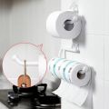 Hand Towel Toilet Film Wall Mounted Tissue Kitchen Roll Paper Holder Kitchen Tissue Holder Paper Roll Holder Towel Hanger Rack Bar Cabinet Rag Hanging Holder Bathroom Organizer Shelf Toilet Paper Holders. 