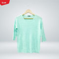 Women's Short Sleeve Winter Sweater From Levin. 