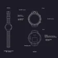 Goglor New Zeblaze Thor 4 Dual SmartWatch, Zeblaze Thor Dual Camera Android Watch 1.4-inch AMOLED Display 4G Dual Camera,1+16G Memory,Fitness Tracker for Men and Women. 