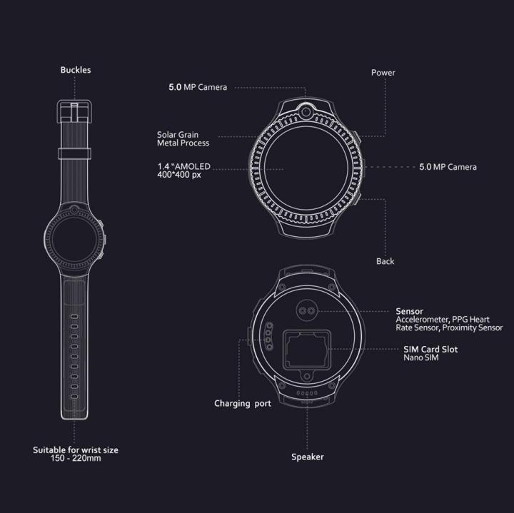Goglor%20New%20Zeblaze%20Thor%204%20Dual%20SmartWatch,%20Zeblaze%20Thor%20Dual%20Camera%20Android%20Watch%201.4-inch%20AMOLED%20Display%204G%20Dual%20Camera,1+16G%20Memory,Fitness%20Tracker%20for%20Men%20and%20Women%20-%20Image%204