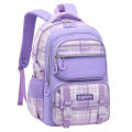 Schoolbag Girls 136 Grade Lightweight Burden Alleviation Spine Protection Two Four Five Primary School Students Girls' Backpack. 