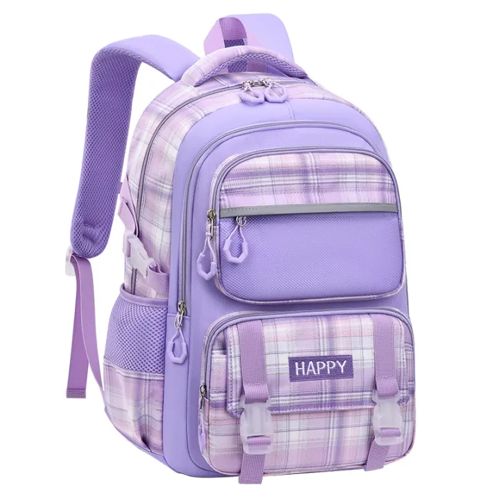 Schoolbag%20Girls%20136%20Grade%20Lightweight%20Burden%20Alleviation%20Spine%20Protection%20Two%20Four%20Five%20Primary%20School%20Students%20Girls'%20Backpack%20-%20Image%206