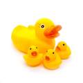 Rubber -Duck Family Bath Set (Set Of 4) - Floating Bath Tub Toy (Set Of 4). 