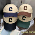 Letter C Embroidery Patchwork Baseball Cap Soft Cotton Outdoor Sun Caps Woman Man Snapback Dad Trucker Hats Unisex Streetwear.