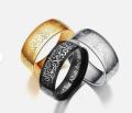 Islamic Shahada Ring For Men Women Gold Silver Allah Islam Muslim Jewellery Gift.