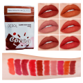 DEROL 10 Colour Bag Cocoa Capsule Mini Candy Matte Lipstick Kit - DR041. 