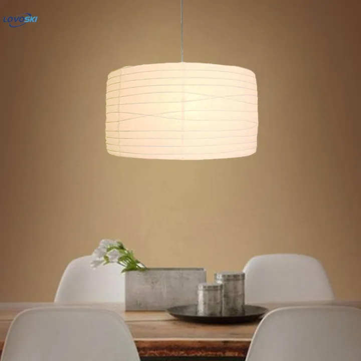 Pendant%20Lights%20Paper%20Lampshade%20(E27%20Bulb)%20Simple/Off%20Switch%20Bedside%20Ceiling%20Light%20for%20Reading%20Room%20-%20Image%205