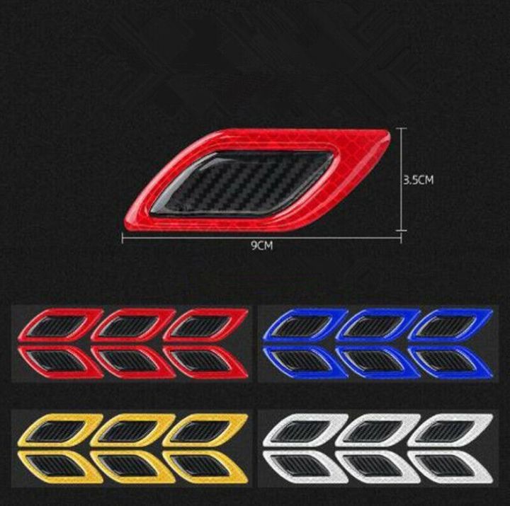 Reflective%20Car%20Stickers%206Pcs%20Reflective%20Car%20Stickers%20Carbon%20Fiber%20Decals%20Warning%20Reflective%20Strips%20-%20Image%204