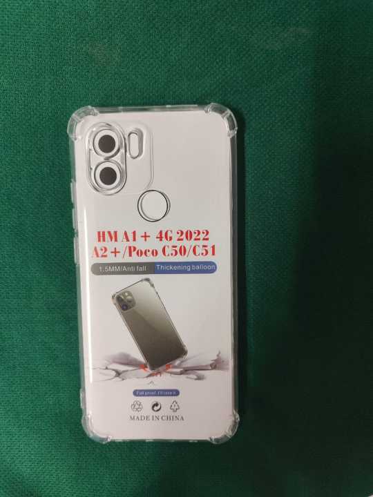 Redmi%20A1%204G/A1plus/A2%20plus/poco%20c50/poco%2051%20Case%20Soft%20Clear%20Transparent%20Shockproof%20cover%20-%20Image%203