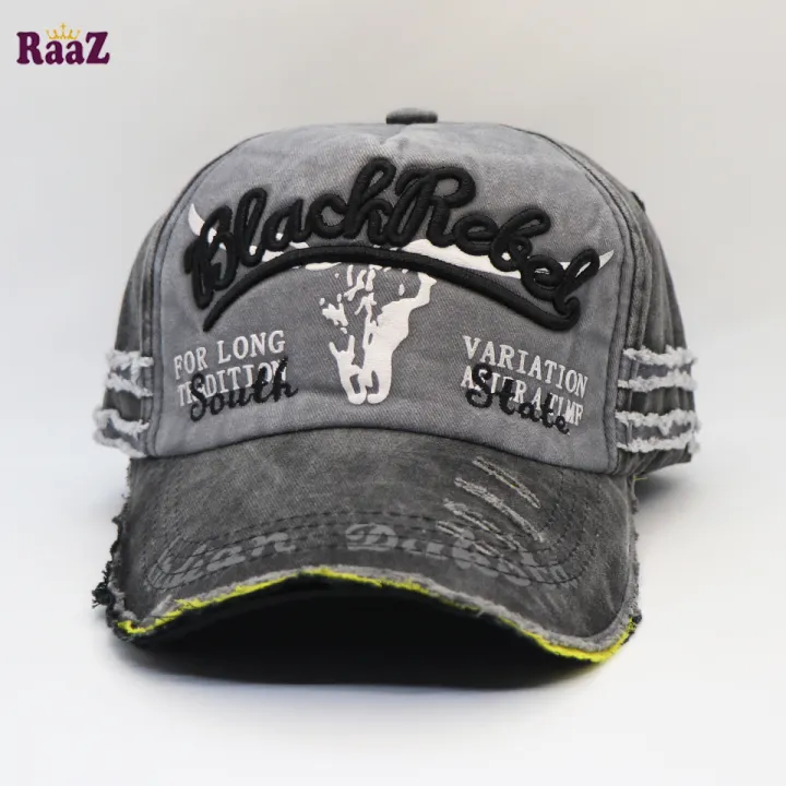 Whimsical%20Understated%20-Craftsmanship%20and%20Trendy%20-Silver%20Grey%20Black%20Rebel%20Embroidery%20Logo%20Imported%20Wash%20Cap-%20Progressively%20Better%20-%20Image%205