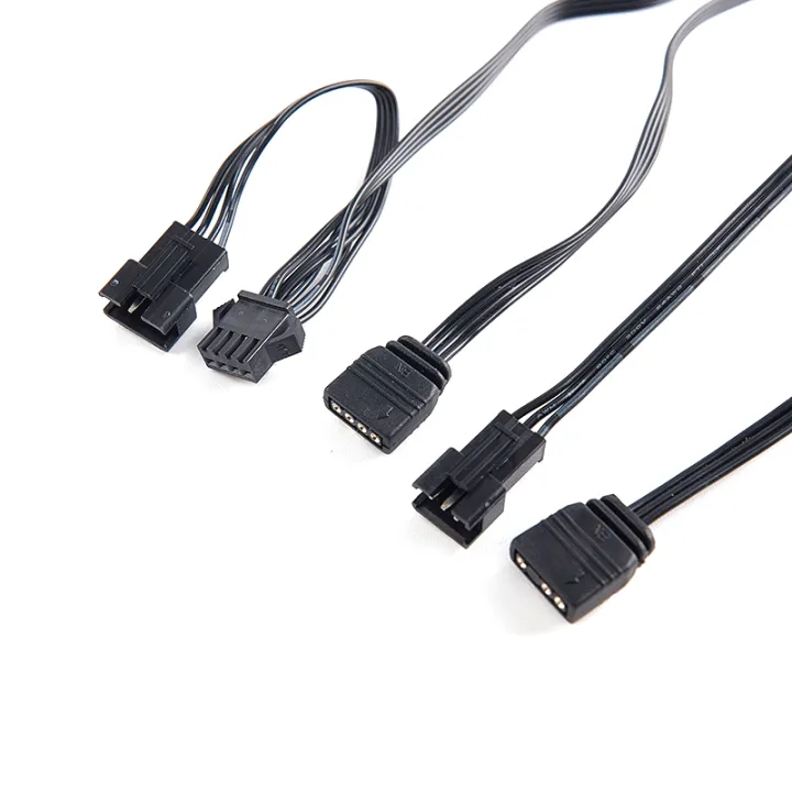 5V/12V%20Rgb%203/4Pin%20Lighting%20The%20Motherboard%20Synchronous%20Control%20Adapter%20Cable%20Eatop%20-%20Image%202