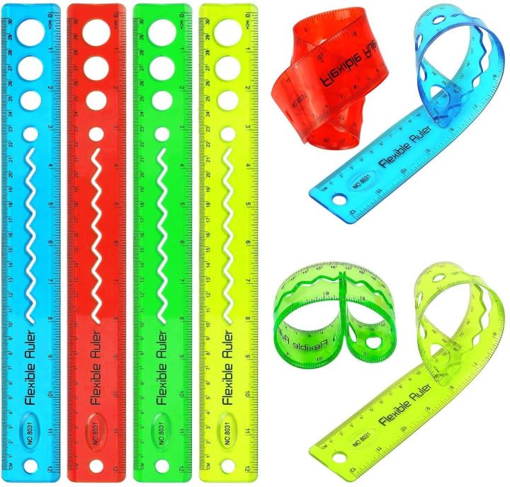 Flexible unbreakable ruler/Scale