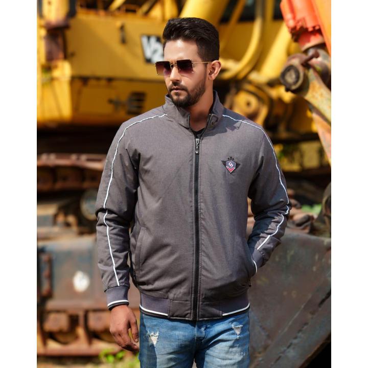 Shohure Dark Gray color Double part air proof jacket