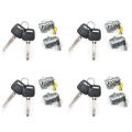 4X Door Lock Set with Key(L & R) for 89-95 Pickup 89-98 4Runner for Door Lock Cylinder Key 69051-35030.