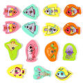 Moulty Wooden Magnetic Fishing Game Toys for Toddlers, Montessori Toys with 2 Magnet Poles 15 PCS Magnetic Fishing Toys for Boys and Girls.