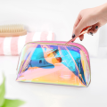Waterproof Cosmetic Bag Durable PVC Material Storage Bag Makeup Bag Transparent Portable Travel Organizer for Travel Toiletries Organize Women's Accessory Beauty Essentials Personal Care Storage.