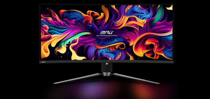MSI MPG 341CQPX QD-OLED 34 Inch 3K UWQHD Display Dual HDMI, DP, USB-C, USB Curved Gaming Monitor