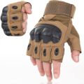 professional Strong Tactical Half Finger Gloves for Biker Sports Motor Cycling fingerless Globes. 