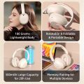 New Foldable Over Ear Headphones, 15 Hrs Wireless/Wired Stereo Sound Headsets With Deep Bass 40mm Neodymium Drivers.