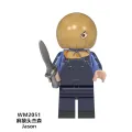 Halloween gifts Minifigures Building Blocks Toys For Kids Chainsaw Killer Silent Hill Characters For Lego. 