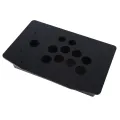 Arcade Joystick Acrylic Panel Case for Arcade Game Machine DIY Can Be Installed Joystick Button for Retro Video Game Durable Easy Install. 