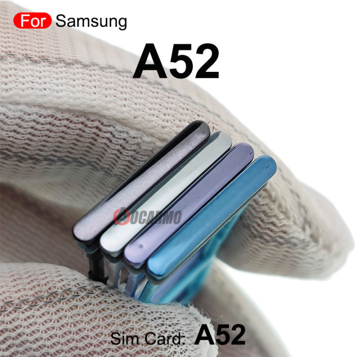 For%20Samsung%20Galaxy%20A52%20Sim%20Card%20Sim%20Tray%20MicroSD%20Holder%20Slot%20Replacement%20Parts%20-%20Image%203