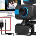 Drive free USB camera desktop high definition built in microphone laptop desktop home use. 