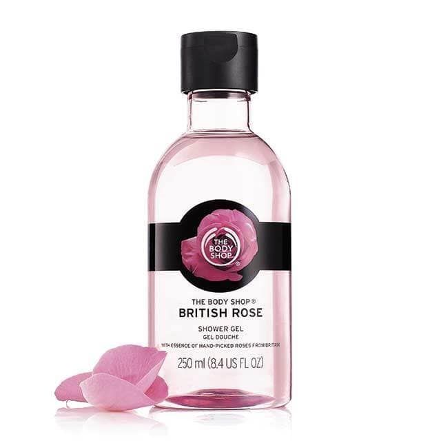 The Body Shop_ British_Rose Shower Gel