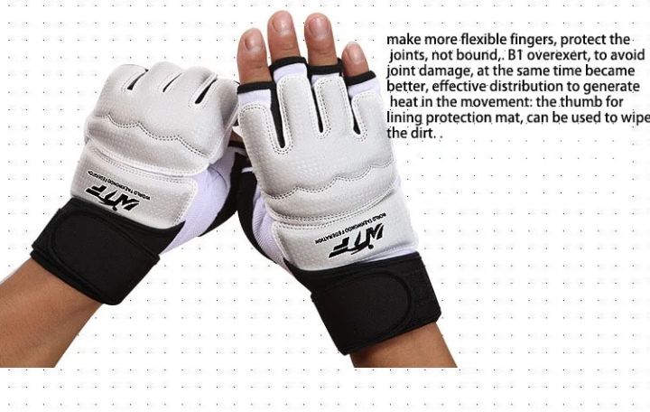Dobok%20Taekwondo%20Gloves%20MMA%20WTF%20Adult%20Kids%20Hand%20Foot%20Protector%20Half%20Finger%20Boxing%20Gloves%20Judo%20Accesorios%20Karate%20Uniform%20-%20Image%205