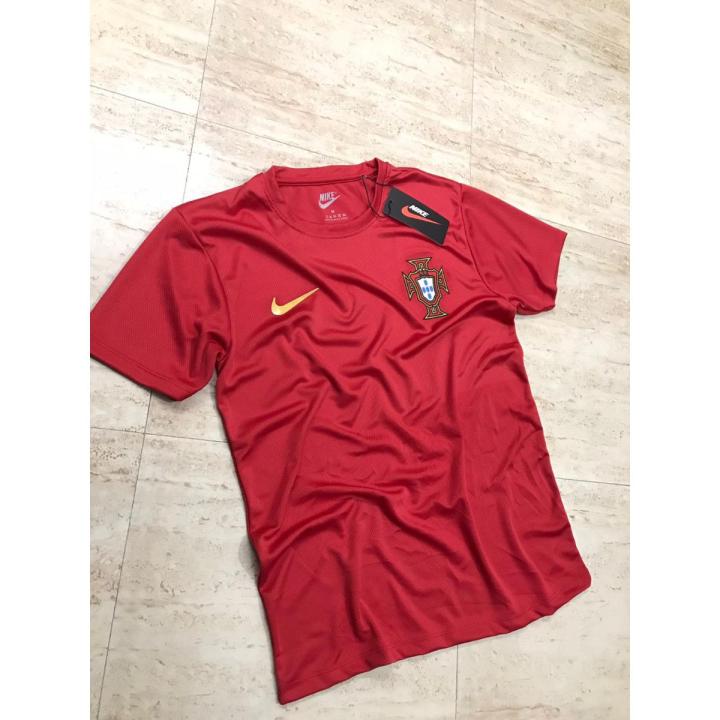 Premium Team (Football -Portugal) Red Jersey T-Shirt For Men - Jersey - Jersey
