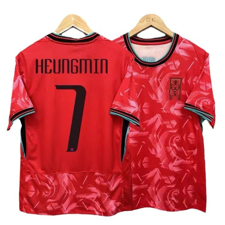2024%20It,%20South%20orea,%20Venezuela%20ational%20eam%20jersey%20nuer%207%20Sun%20Xingqian%20home%20adult%20football%20jersey%20-%20Image%205