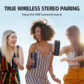 ZEALOT S51 TWS Portable Bluetooth Speaker Wireless Bass Subwoofer Waterproof Outdoor Speakers Boombox AUX TF Stereo.