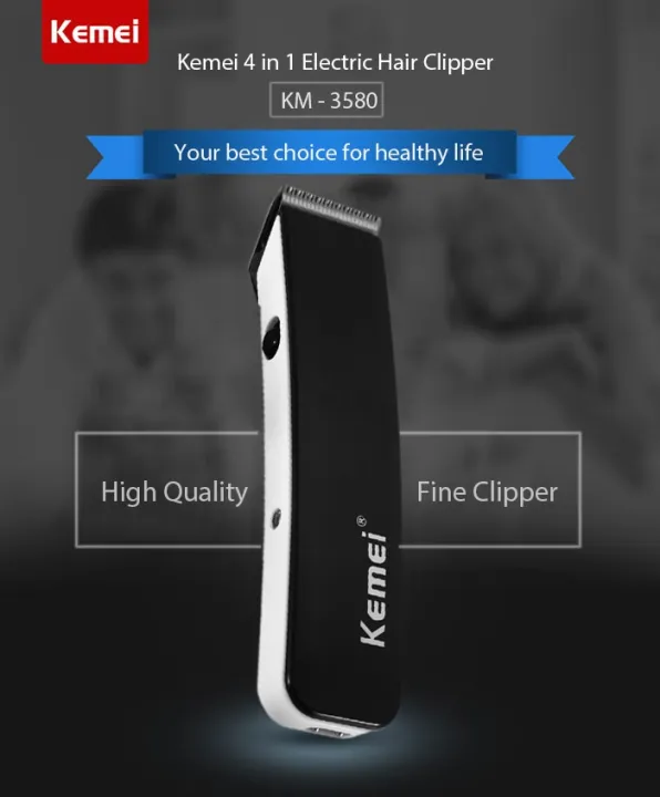 Kemei%204%20in%201%20Rechargeable%20Grooming%20Kit%20KM-3580%20Black%20-%20Image%203