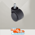 [11TK Deal] Office Chair Wheel Black 1pcs. 