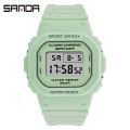 SANDA Watch 293 Digital Watch Men Women 50M Waterproof Sports Watches Male Ladies Clock Electronic Square Watch Lover's Wrist.