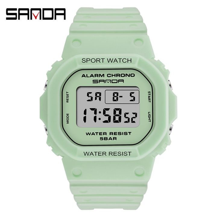 SANDA%20Watch%20293%20Digital%20Watch%20Men%20Women%2050M%20Waterproof%20Sports%20Watches%20Male%20Ladies%20Clock%20Electronic%20Square%20Watch%20Lover's%20Wrist%20-%20Image%205