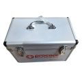 Procare First Aid Box - Multipurpose Medicine Storage Box Aluminum Body for Home Factory Medical Blue/ Silver. 