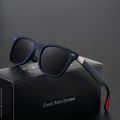 Fashionable Polarized driving Sport Square Sun glass Men - Black. 