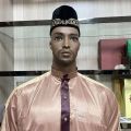 Cotton Muslim Worship Hat Fashion Embroidery Black India Caps Muslim Hat Men.