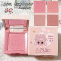 Art Value Embossed Mood Blush Natural Wear Brightening Matte Contour Nude Makeup Rouge Girl Setting Powder. 