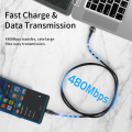 Essager 7A 100W USB Type C Cable 100W Fast Charging Wire For OPPO Oneplus Huawei P40 P30 Samsung Realme USB C Charger Data Cord. 