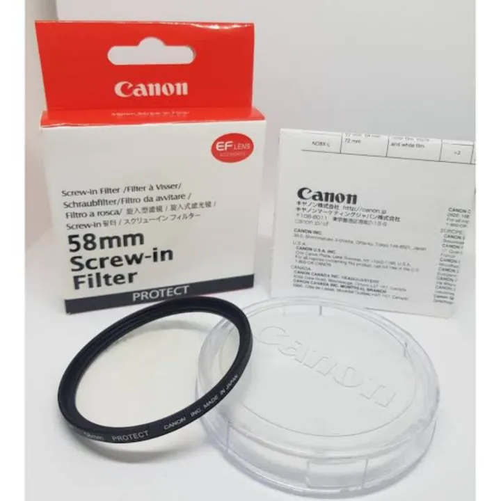Canon%2058mm%20UV%20Protector%20Filter%20-%20Image%202