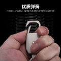 High-End New CreativeledLighting Metal Keychains Man Waist Mounted Car Key Ring Personality Creative Pendant. 