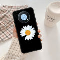 For Huawei Nova Y90 Case Soft Cover + Flowers Protector Back Cover for Huawei NovaY90 Back Cover Phone Cases Housing.