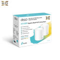 tp-link deco x60 ax3000 whole home mesh wi-fi 6 system (2 pack).
