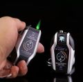 BMW Car Key Style Windproof Lighter Jet Torch Gas Butane Cigarette Lighter Gift. 