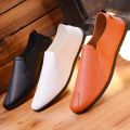 2023 New Spring/Summer Autumn Doug Shoes Men's Casual Leather Shoes Lazy Old Beijing Cloth Shoes Dad Men's Shoes. 