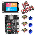 Makerbase MKS DLC32 V2.1 32bits Motherboard Offline Controller WIFI TFT Touch Screen TS24/TS35-R For Laser Engraving Machine.