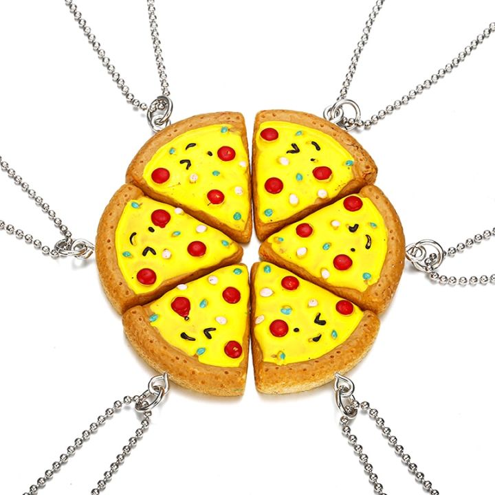 %E3%80%90Sooledead%E3%80%91%EF%BC%88NEW%EF%BC%89Best%20Forever%20Necklace%206%20PCS%20In%201%20Set%20Pizza%20Necklace%20Keychian%20Bff%20Friendship%20Best%20Gifts%20Friends%20-%20Image%202